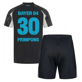 Bayer Leverkusen Jeremie Frimpong #30 3rd Trikot 2024-25 Kurzarm (+ kurze hosen)